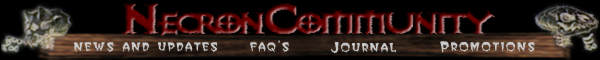 Evil Dead Community Navigation Bar
